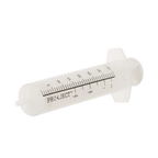 Semen Safe All Plastic Sterile Syringes Luer Slip Tip,"Large clear syringe barrel with plunger and measurement markings"