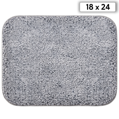 Puppywarmer Fleece Inserts,"Gray fleece insert with rounded corners"