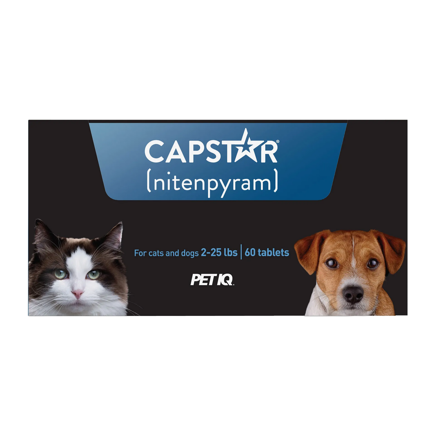 Capstar™,"Front of product box with cat and dog images"
