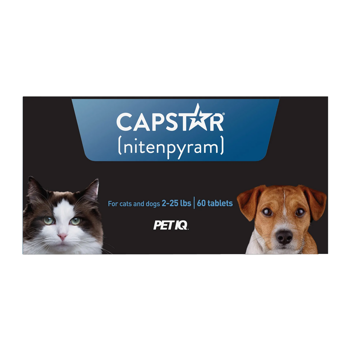 Capstar™,"Front of product box with cat and dog images"