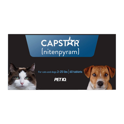 Capstar™,"Front of product box with cat and dog images"