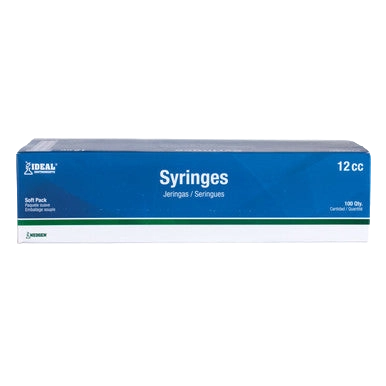 Large Syringes without Needles,"Blue soft pack syringe box"
