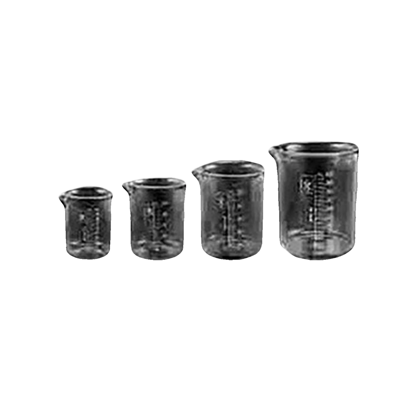 Polypropylene Graduated Beaker,"Set of four graduated beakers with pouring spouts"