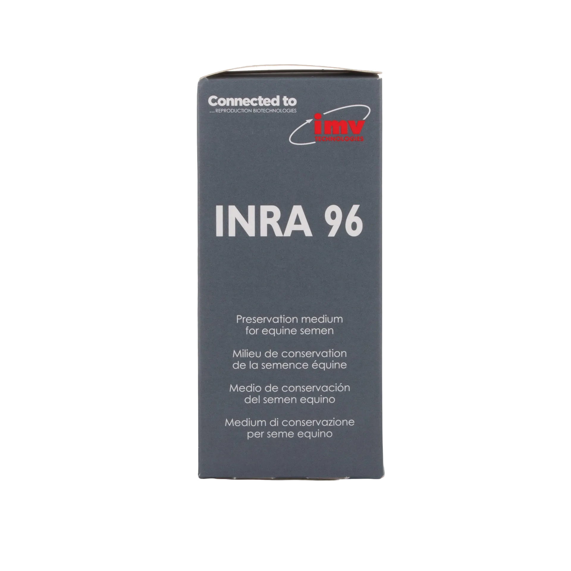 INRA 96 Extender,"Dark gray product box front view"