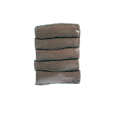 Brown Cling Gauze,"Stack of four folded brown gauze rolls"