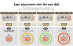 Max-20 DO Incubator by Rcom USA,"Control panel with LED dial color options"
