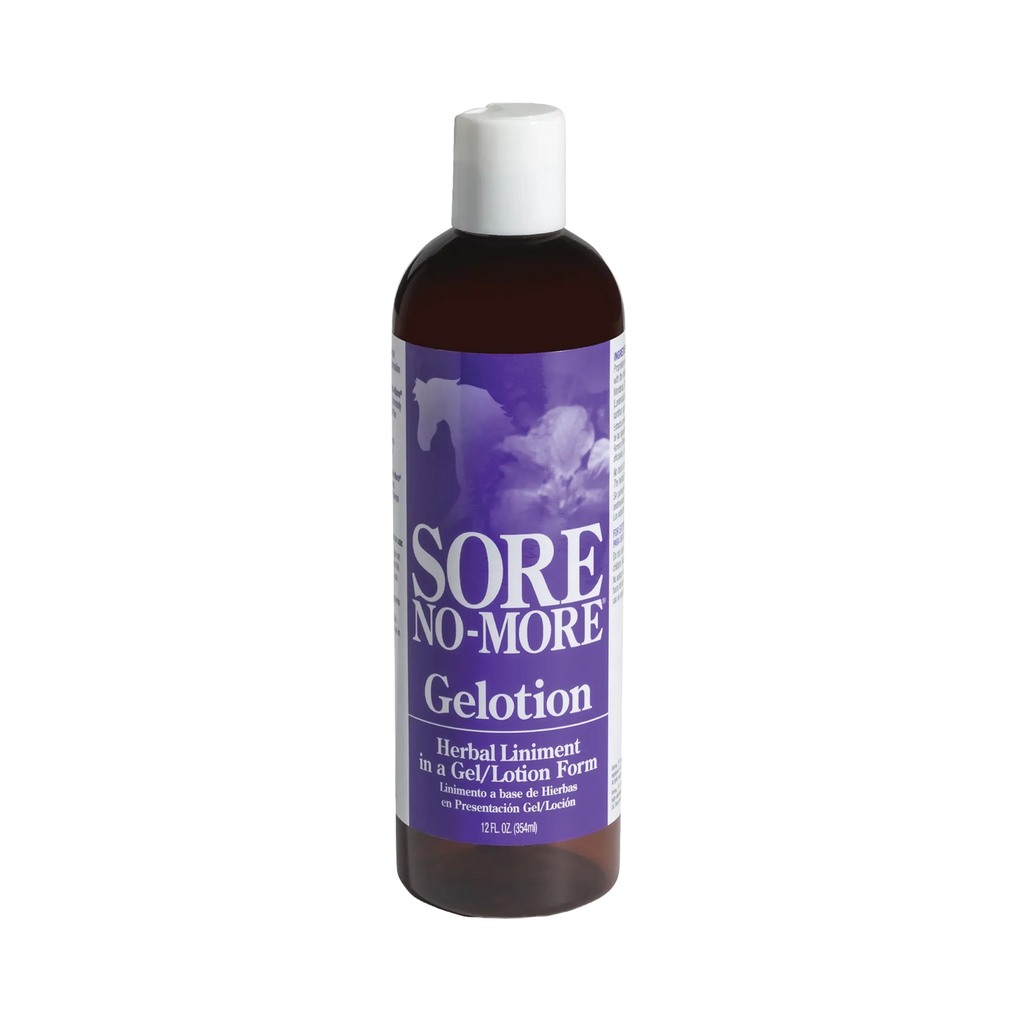 Sore No-More® Classic Gelotion,"Brown bottle with white cap and purple front label"