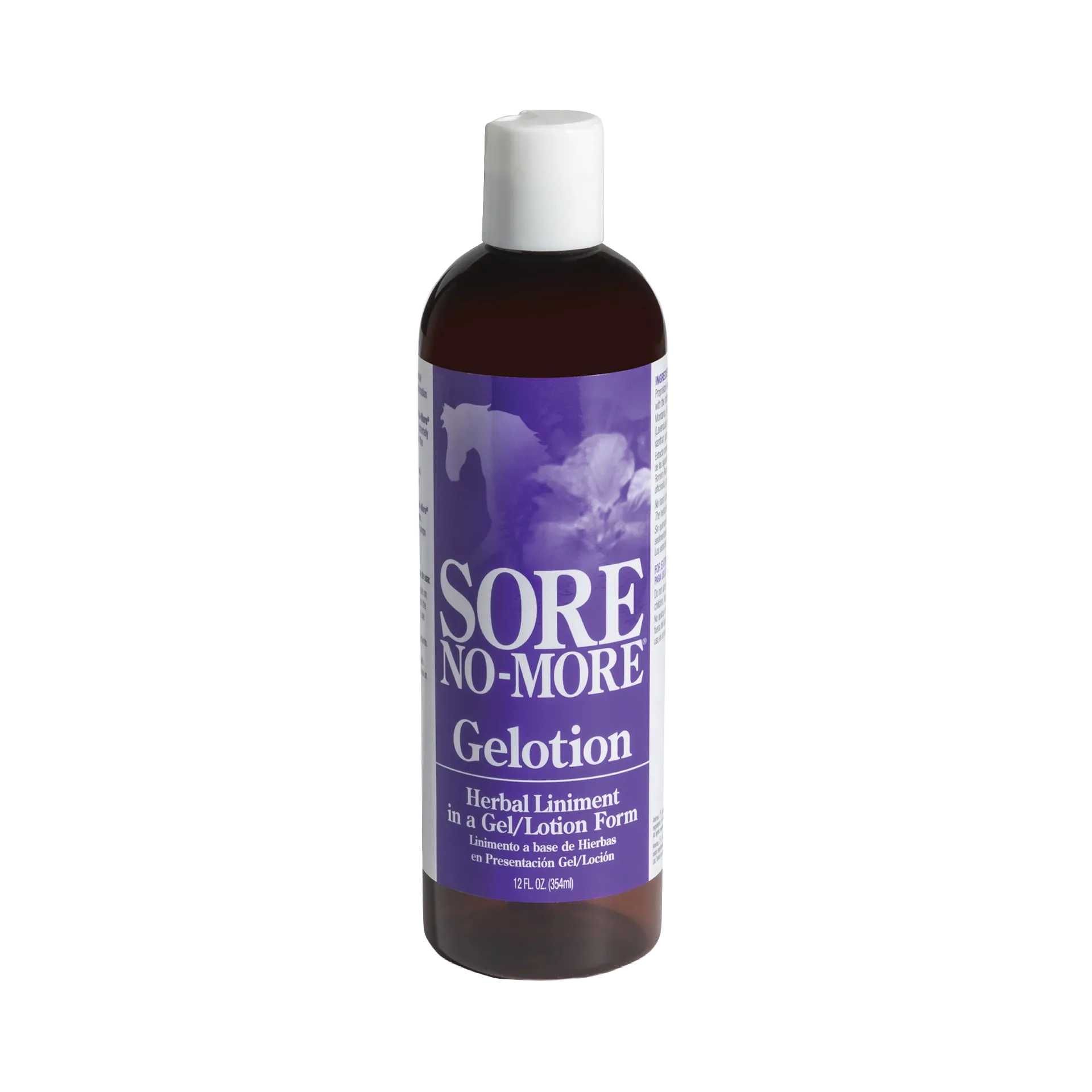 Sore No-More® Classic Gelotion,"Brown bottle with white cap and purple front label"