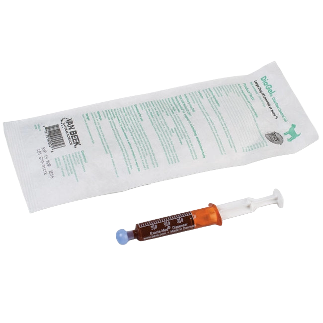 DiaGel® for Dogs, Cats, and Horses,"Oral gel dispenser syringe with sealed pouch"