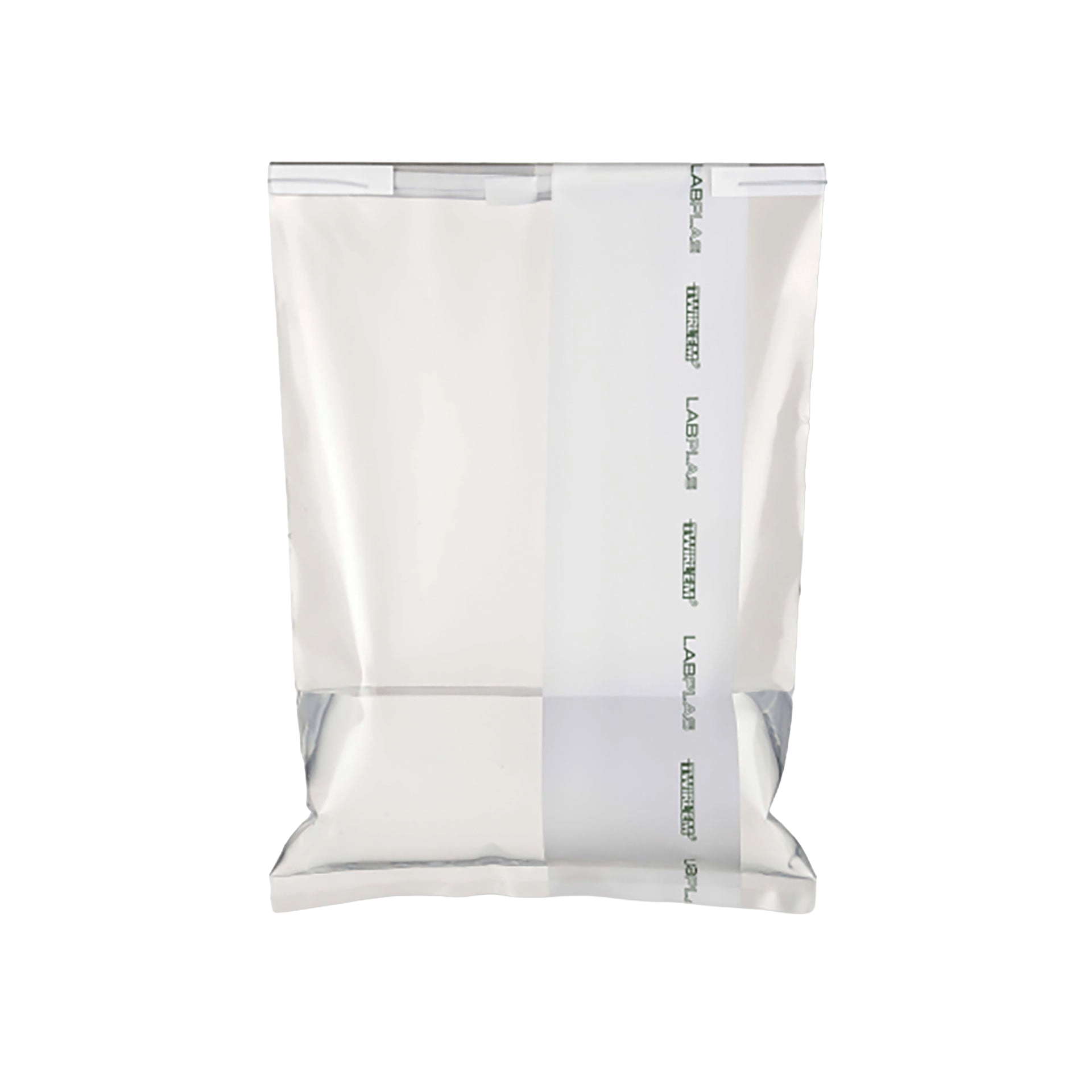 Twirl'em Specimen Bags,"Clear specimen bag with twist-tie closure strip"