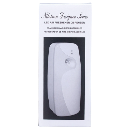 Nilodor Nilotron™ Designer Aerosols,"White wall-mounted air freshener dispenser box"