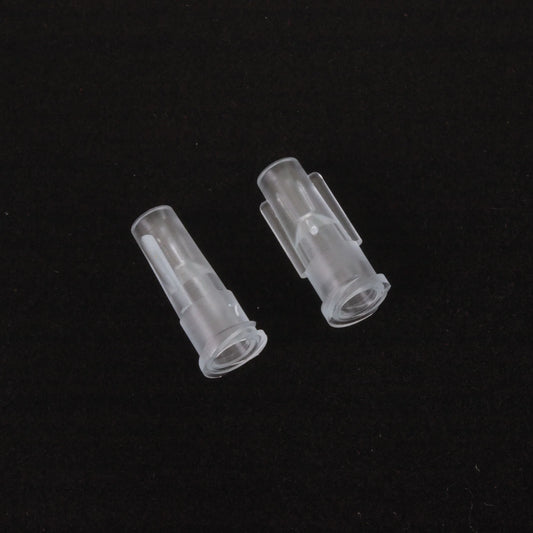 Syringe Cannulas,"Two clear syringe cannulas"