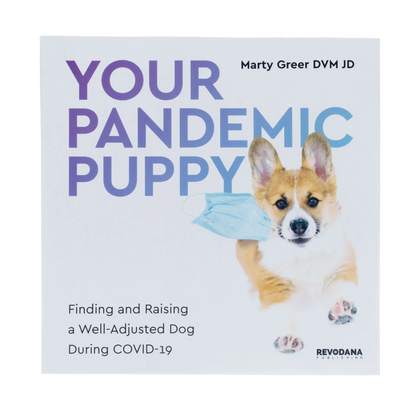 Your Pandemic Puppy,"Book cover with corgi puppy holding a blue face mask"