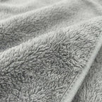 Puppywarmer Fleece Inserts,"Gray fleece fabric close-up with stitched edge"