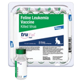 TruFel™ FELV (Fel-O-Vax Lv-K),"Vaccine tray with boxed insert and single vial in front"