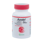 Azodyl™ Caps Small Capsules,"White supplement bottle with red cap, front label view"