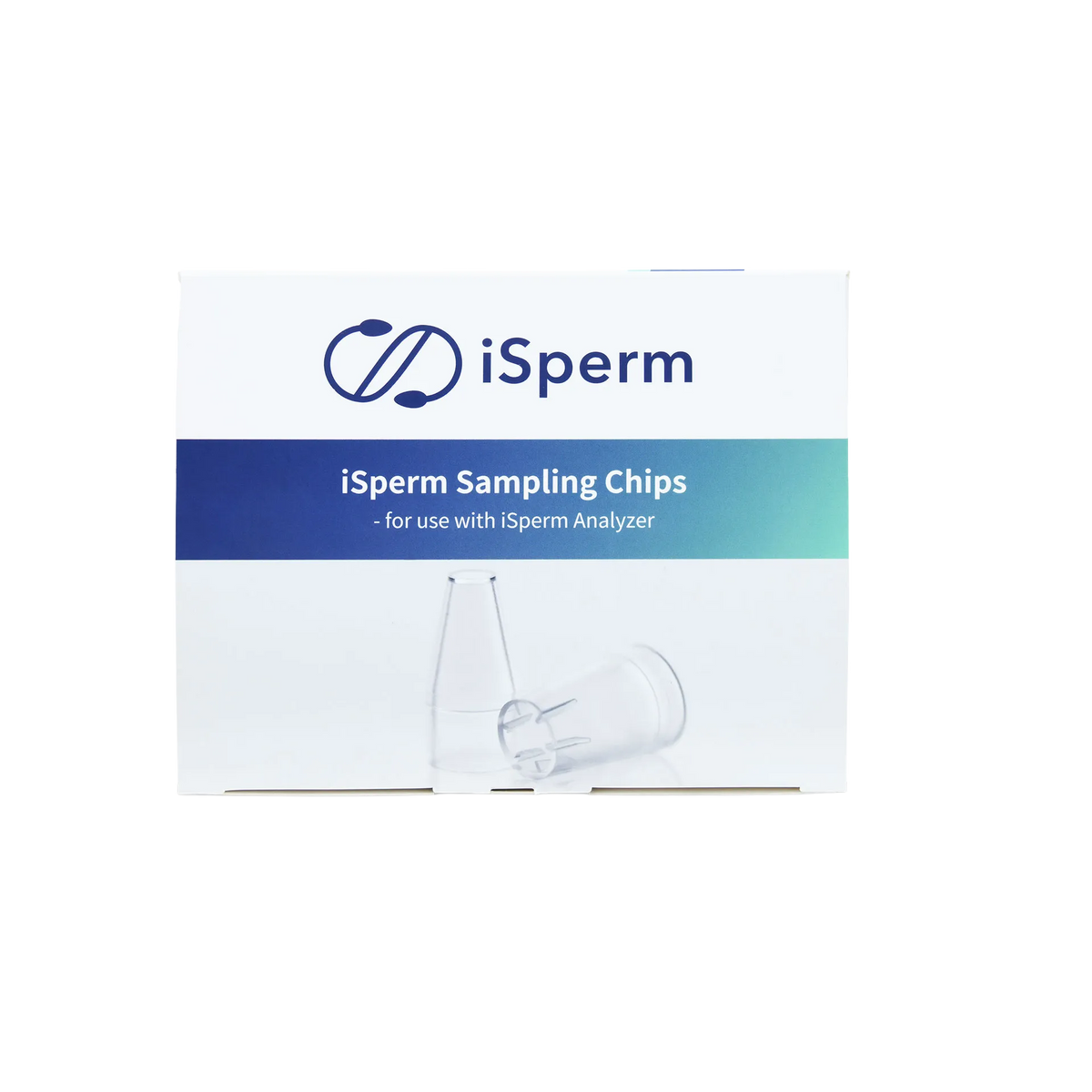 iSperm Sampling Chips,"Box with two clear plastic sampling chips"