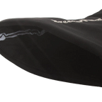 AV Bottle Cover BC large,"Black bottle cover with white stitched trim"