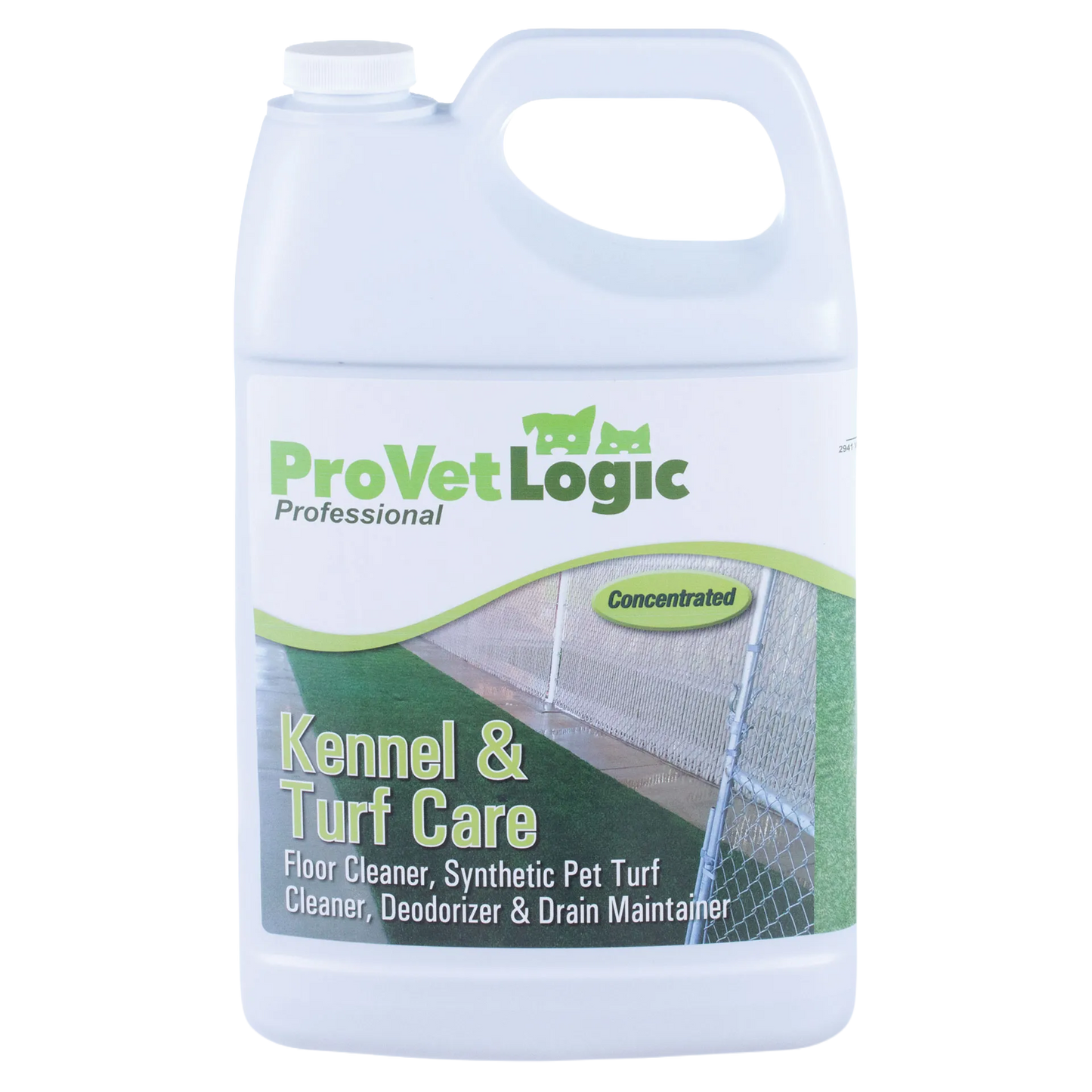 Kennel & Turf Care,"White gallon jug with handle and screw cap"