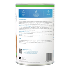 Goats Milk Esbilac® Puppies,"Back of powdered milk can with feeding directions and barcode"