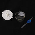 EZ Way Filter,"Filter set with white lid, clear chamber, and tube with blue clip"