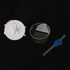 EZ Way Filter,"Filter set with white lid, clear chamber, and tube with blue clip"