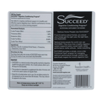 SUCCEED® DCP,"Back label panel with supplement directions and barcode"