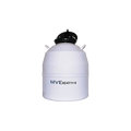MVE XC 47/11-6,"White cylindrical storage tank with black lid"