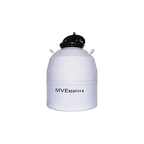 MVE XC 47/11-6,"White cylindrical storage tank with black lid"