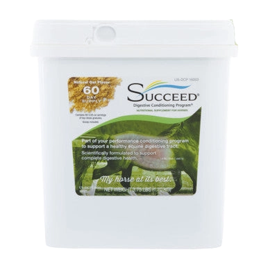 SUCCEED® DCP,"White hanging pouch with front label"