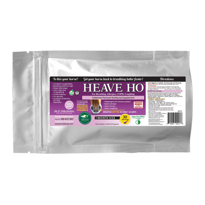 Heave Ho™,"Silver foil pouch with purple front label"