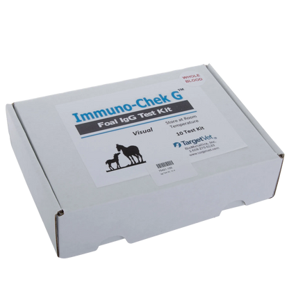 IgG Immunocheck,"White test kit box with top label"