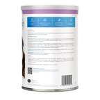 Esbilac® Puppy Milk Replacer,"Back of powder can with feeding directions and barcode"