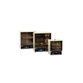 Three countertop incubator units with glass doors,"Three countertop incubators with glass-front doors"