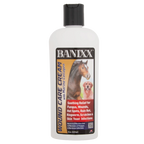 Banixx® Wound Care Cream,"Front view of cream bottle with black cap and horse and dog label"