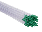 Insemination pipette 30"" RR,"Bundle of clear pipettes with green ends"
