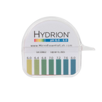 pH Strips Diagger,"Clear plastic pH strip dispenser with color chart"