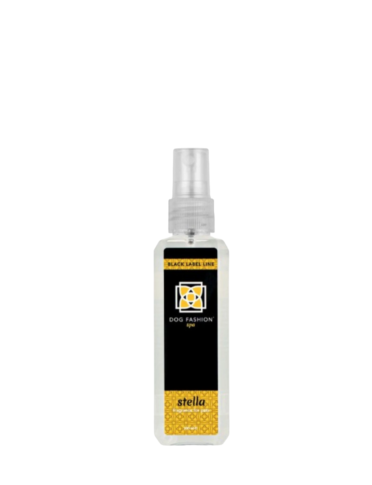 Stella Fragrance,"Small rectangular spray bottle with clear cap"