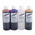 Gram Stain Kit,"Four reagent bottles with white caps"