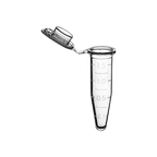 1.5ml Capped Tubes,"Clear hinged-cap microcentrifuge tube"