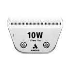 CeramicEdge Wide Blade Set of 5 by Andis,"Clipper blade front view with fine-tooth metal edge"