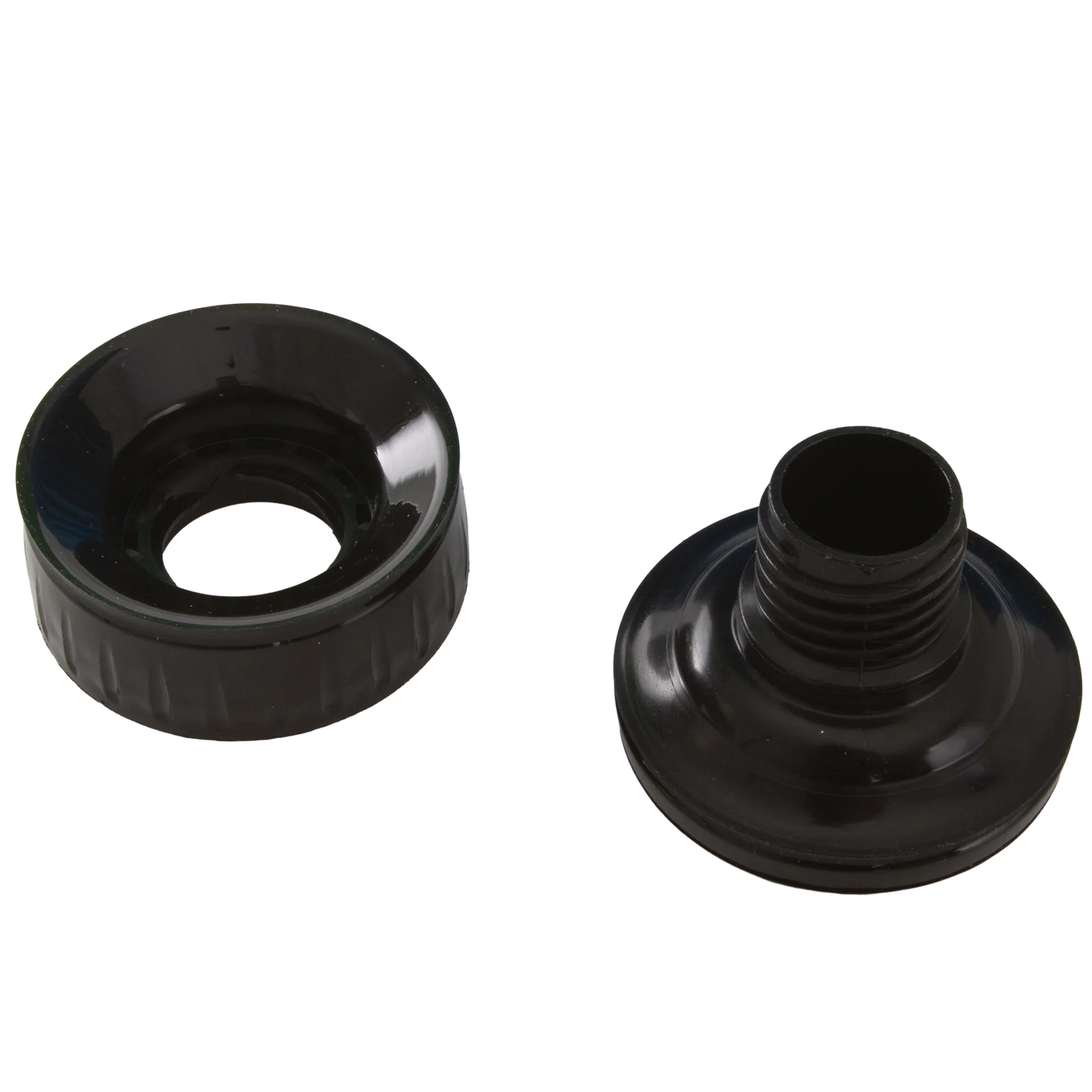 AV Blue Collection Bottle,"Bottle with black cap and threaded insert"
