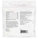Breeder's Edge® Oxy Momma®,"Back of white resealable pouch with product information and barcode"