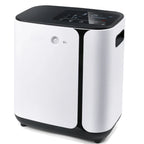 Portable Oxygen Concentrator by Rcom USA,"White portable oxygen concentrator with black top control panel"