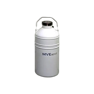 MVE SC 11/7,"Silver cylindrical tank with handle and black cap"
