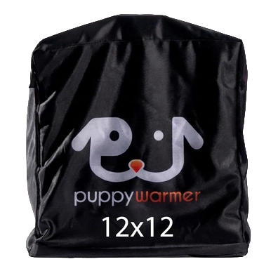 Puppywarmer Cover,"Black pouch-style cover with front opening"