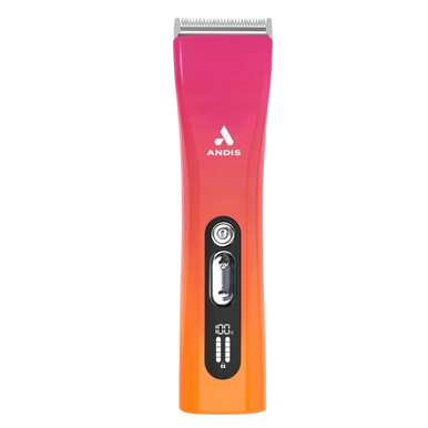 Proclip 5-In-1 Sunset Clipper With FREE 4oz Clipper Oil By Andis,"Cordless clipper with pink to orange gradient finish"