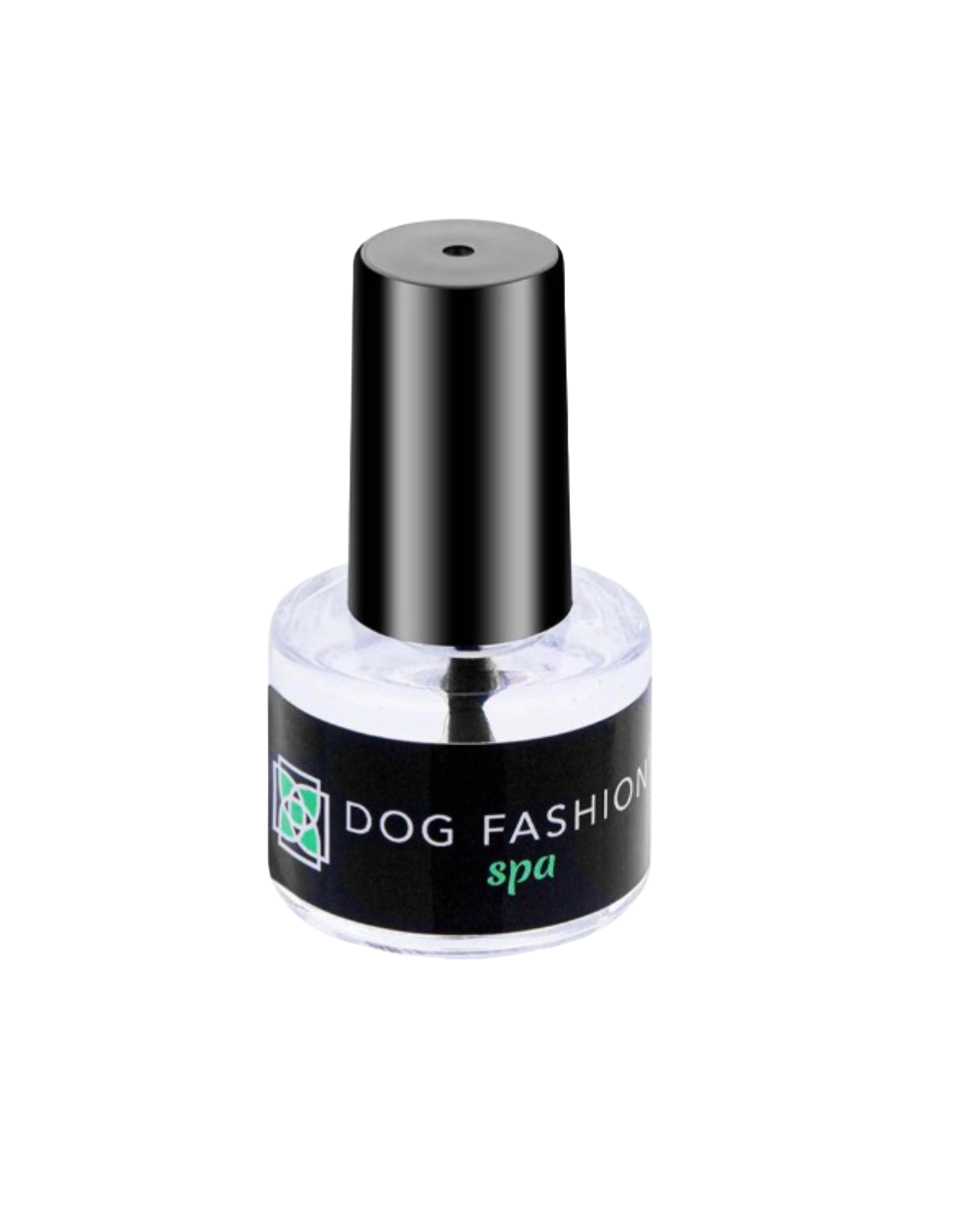 Non-toxic Nail Polish,"Clear nail polish bottle with black cap"
