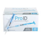 ProID® ISO Microchips,"Box with blue microchip injector applicator"