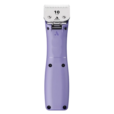 Emerge Clipper Purple by Andis,"Purple hair clipper front view"